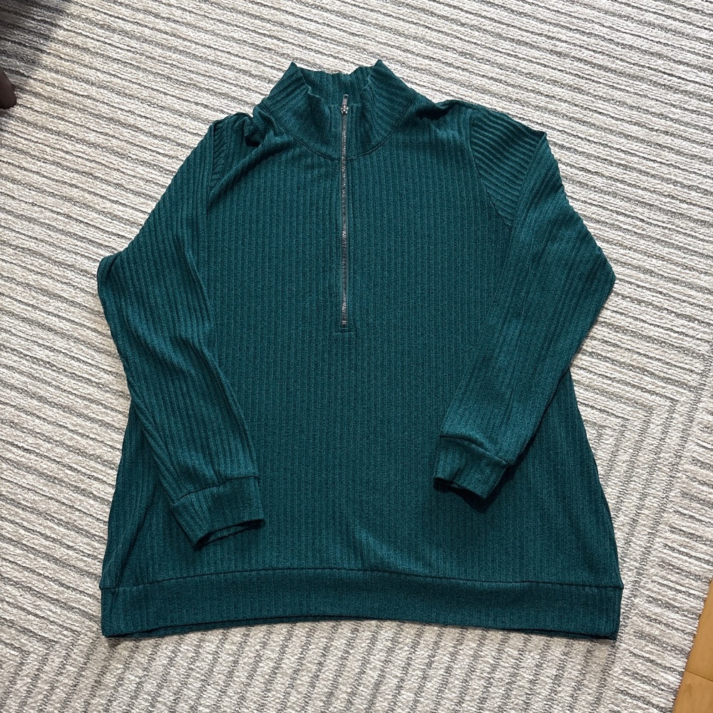 Quarter zip sweater